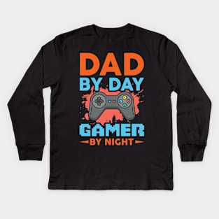 Dad by Day Kids Long Sleeve T-Shirt